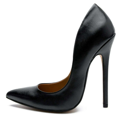 Shoes Designer New Women Pumps Fashion Pointed Toe Patent Leather 14CM Thin Heels Novelty Modern Sandals Fashion Women's Shoes