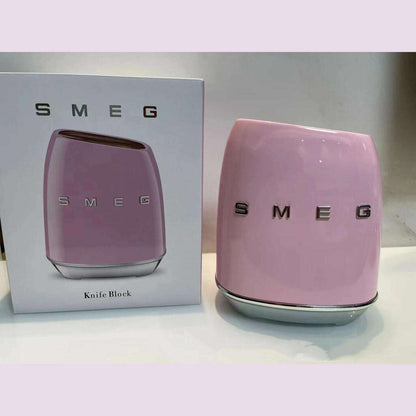 Smeg Vacuum cup Luxury Retro Design Knife Holder Not Include Knives High-quality Kitchen Tool Kitchenware Carrier Home Water cup