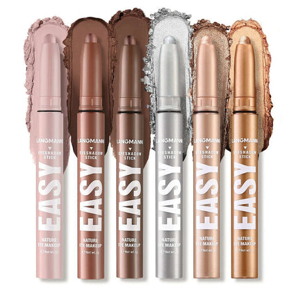 Smoke Rose Eyeshadow Pencil Glitter High-gloss Silkworm Liner Pen Highlighter Bronze Shimmer Matte Eye Shadow Stick Makeup