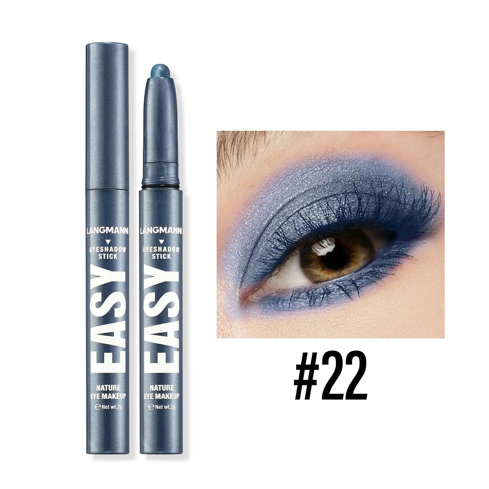 Smoky Rose Purple Eyeshadow Pencil Glitter Shimmer Highlighter&Eye Shadow Eyeliner Stick Bronze Matte Eye Shadow Stick Makeup