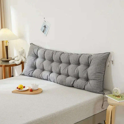 Sofa Long Cushion Headboard Reading Pillows Bedside Thicken Cushion Large Backrest Lumbar Pillows Back Support Tatami Pillow