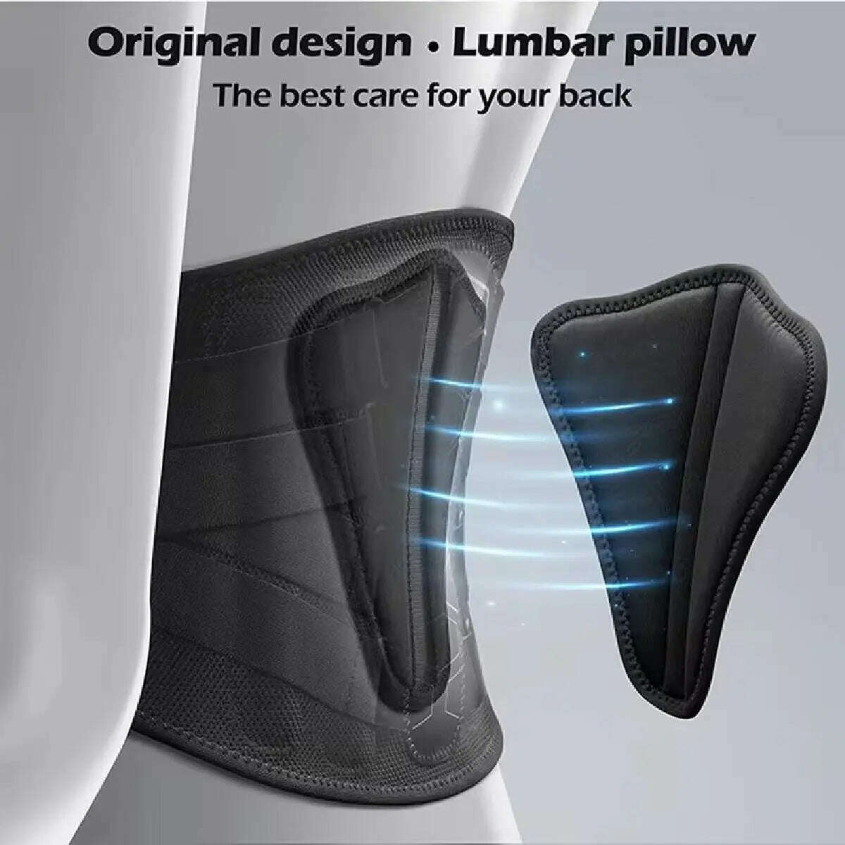 Sports Belts Lower Back Brace Lumbar Support Belts Ergonomic Design Suitable for Herniated Discs Sciatica for Men&Women