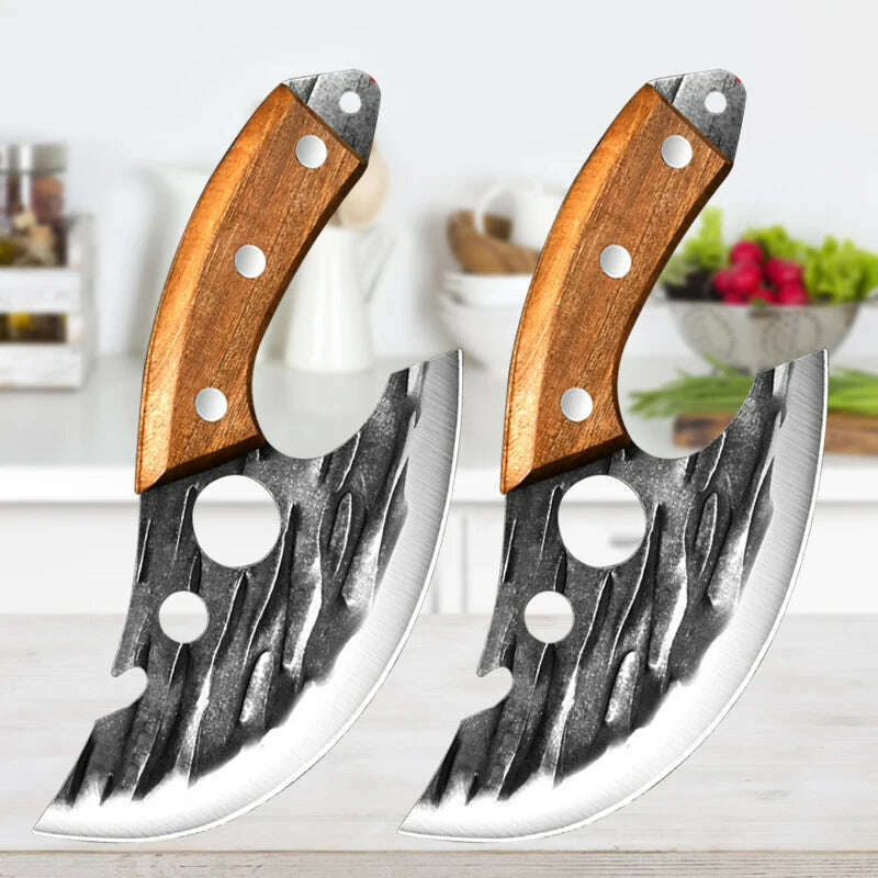 Stainless Steel Kitchen Meat Cleaver Butcher Peeling Boning Knife Fish Fillet Knife Vegetable and Fruit Slicing Knife