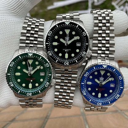 STEELDIVE SD1996 Men's Dive Watch NH35 Automatic Mechanical Men's Watch Luminous Ceramic Bezel Diver watch men watches Sapphire