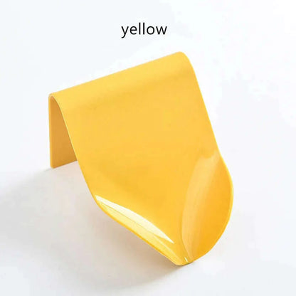 Suction Cup Soap Dish Box For Bathroom Shower Soap Holder with Drain Portable Leaf Shape Toilet Laundry Soap Rack Tray For Basin