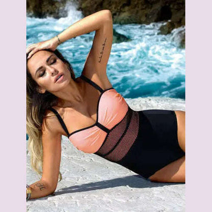 Summer Women Sexy One Piece Swimsuit Monokini Swimsuit Beach Wear Swimwear Bathing Suit Female Swimming Suit Beachwear