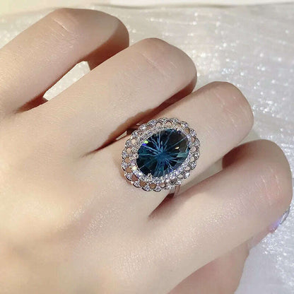 Top Shining Natural Brazil Green Crystal Ring Jewelry Real 925 Sterling Silver Ring Necklace Fine Wedding Jewelry