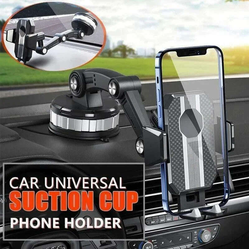 Universal Phone Mount For Car Center Console Stack Super Adsorption Phone Holder On-board Suck Support Clamp Bracket