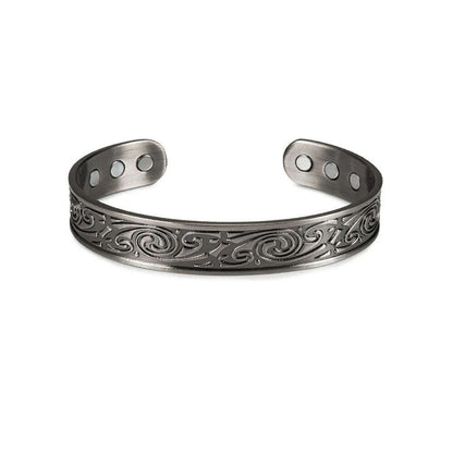 Viking Pure Copper Bracelet Men Adjustable Cuff Energy Magnetic Bracelet Benefits Wristband Hard Health Man Bracelet Knot Metal
