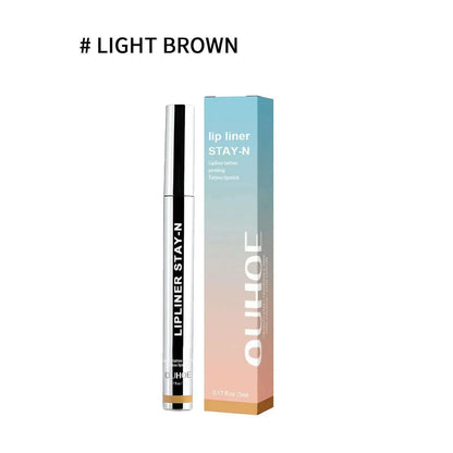 Waterproof Lip Liner Long Lasting Matte Sexy Plumper Peel off Lipliner Contour Tint Lipstick Charming Gloss Tatto Makeup Pencil