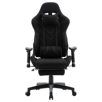 WOLTU Swivel Computer Desk Office Chair Racing Gaming Chair Faux Leather Seat with 155°Tilt Reclining Lumbar Cushion Relaxing