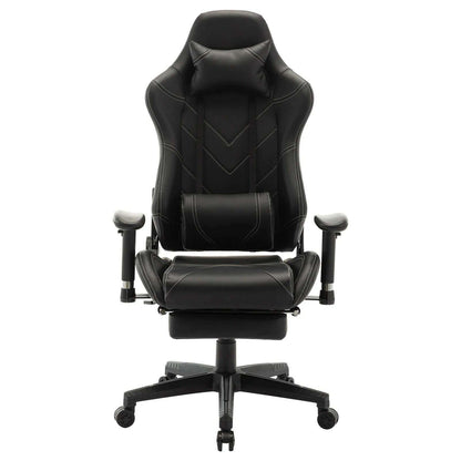WOLTU Swivel Computer Desk Office Chair Racing Gaming Chair Faux Leather Seat with 155°Tilt Reclining Lumbar Cushion Relaxing