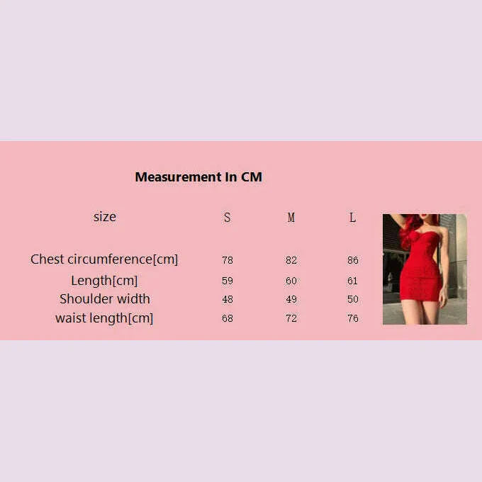 Women Sexy Glitter Back Lace Up Red Strapless Mini Dress Fashion Sleeveless Retract Waist A-line Dresses Lady Party Short Robes