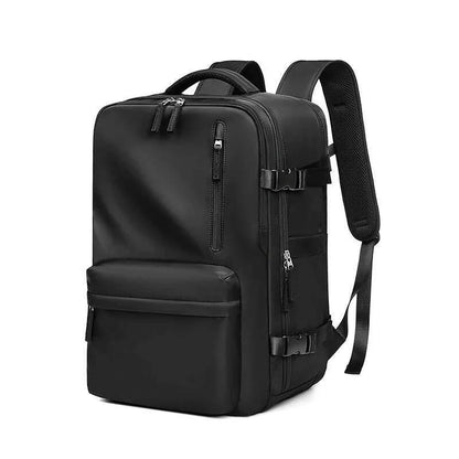 Women Travel Backpack 16 Inch Girl Expanded 39L USB Charging Business Laptop Backpack with Shoe Bag Waterproof Hiking Backpack