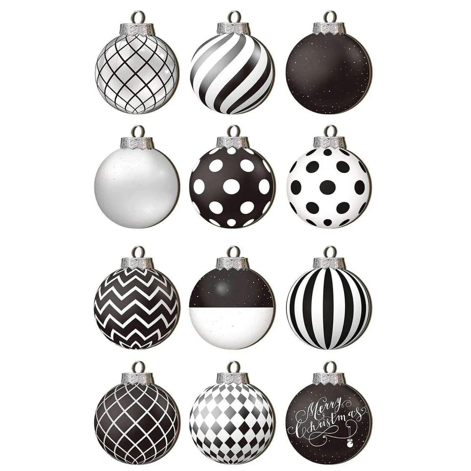 Wooden Dwarf Christmas Tree Ornaments Set Wood Christmas Tree Hanging Ornaments Kits Home Decor Party Holiday Wooden Ornaments