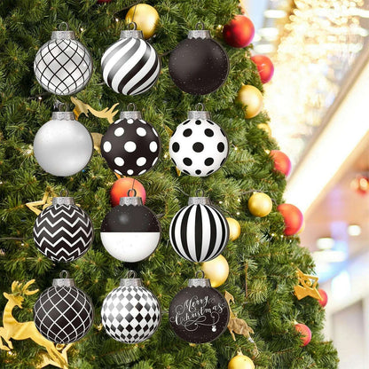 Wooden Dwarf Christmas Tree Ornaments Set Wood Christmas Tree Hanging Ornaments Kits Home Decor Party Holiday Wooden Ornaments