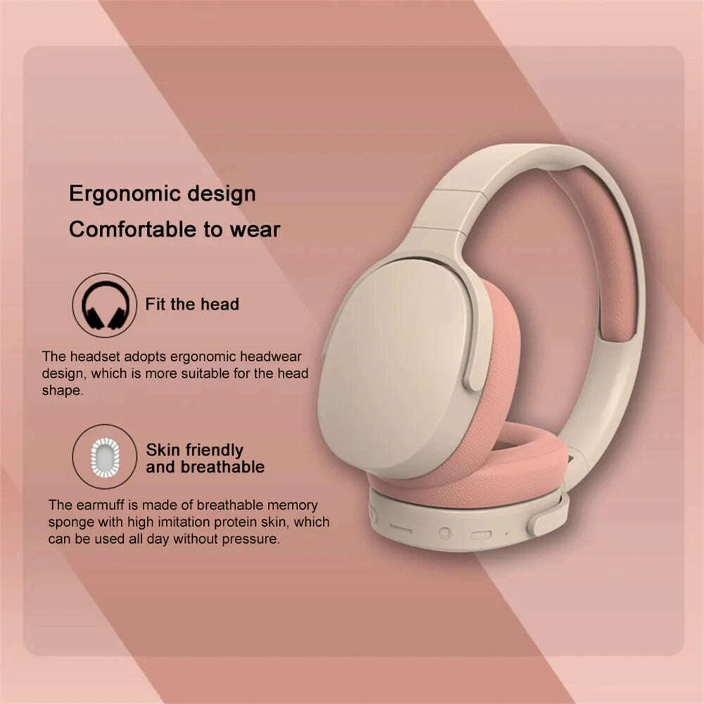 Xiaomi P2961 Wireless Headphones Bluetooth 5.3 Earphone Stereo HIFI Headset Game Earbuds With Mic For Samsung iPhone 2024 New