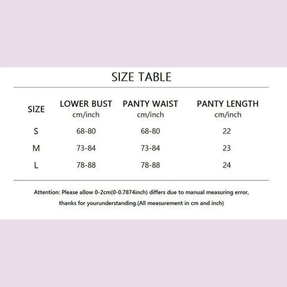Yimunancy 3-Piece Cut Out Bow Lingerie Set 4 Colors Satin Cute Erotic Set Solid Brief Underwear Set Nightwear