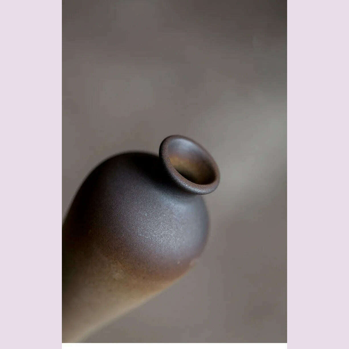 Zen Rough Pottery Tea Pet Ornaments Ceramic Vase Tea Table Decor Living Room Desktop Decoration Retro Tea Ceremony Accessories